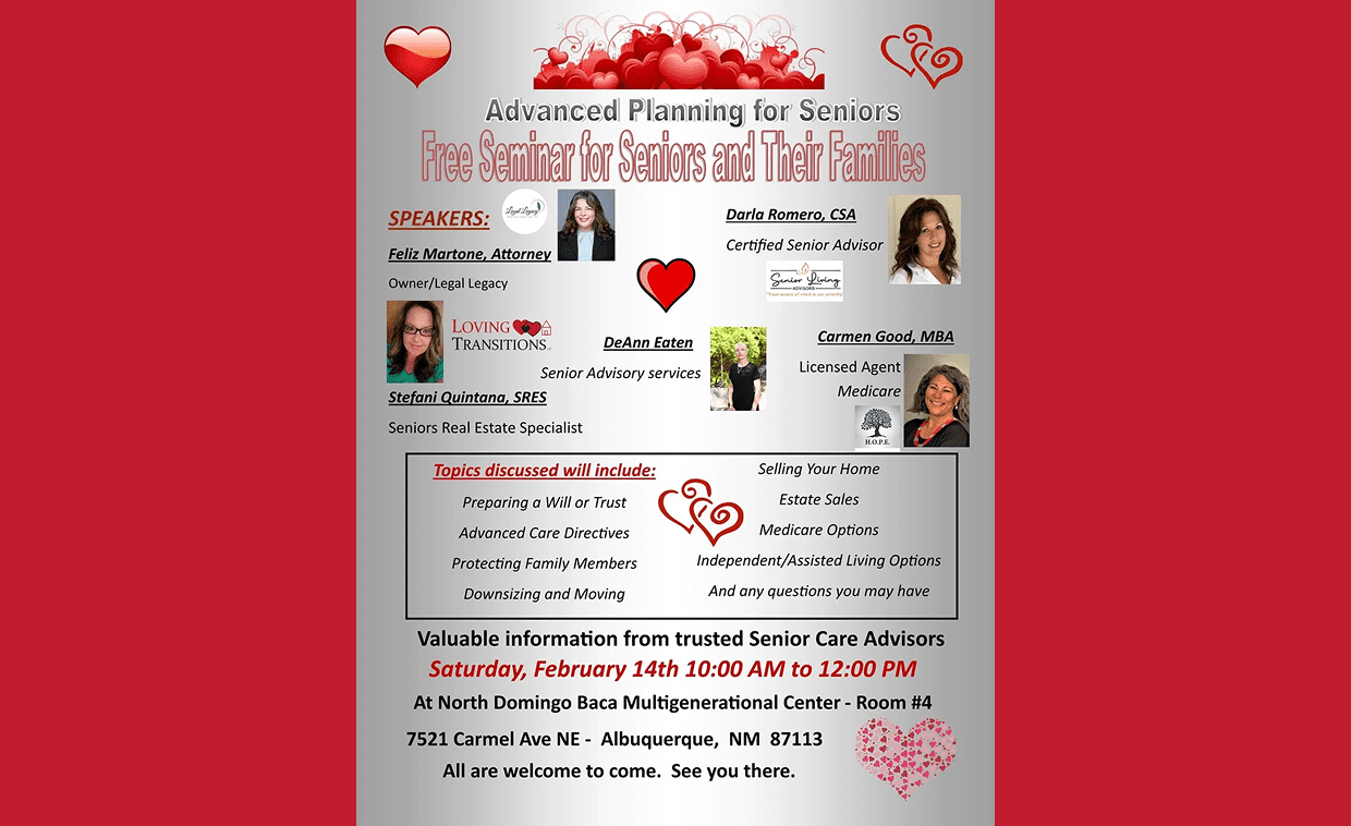 Seminar for Seniors and Families